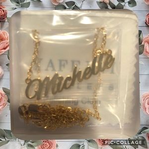 Michelle Gold Plated Necklace